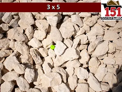 3x5 Limestone Aggregate, Jarrell, TX